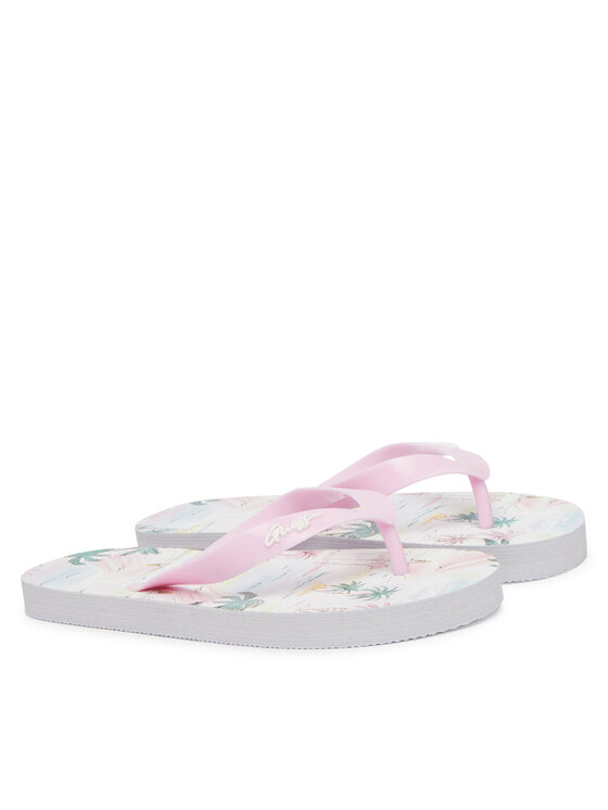 Guess Guess Čības uz pirksta J6GZ25 WO780 Gaiši rozā