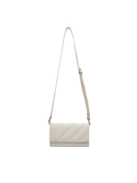 Calvin Klein Jeans Calvin Klein Jeans Borsetta Quil Ted Longfold K60K612257 Bianco