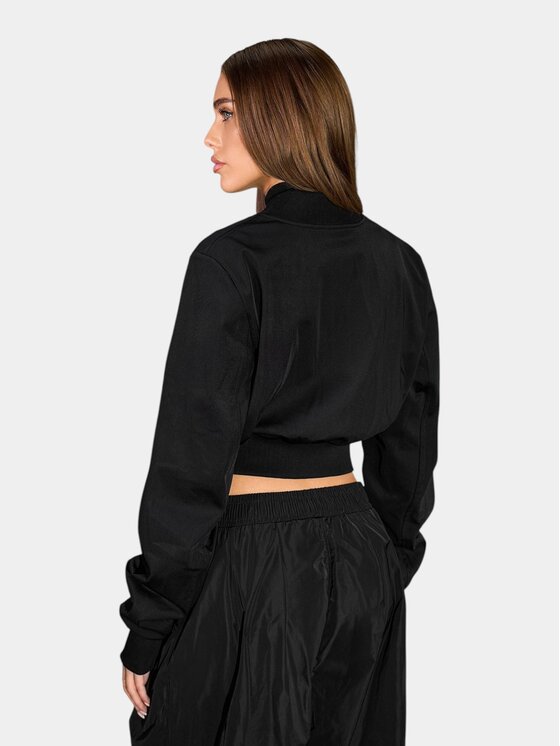 MADE BY SOCIETY MADE BY SOCIETY Kurtka anorak Jacheta NOIR RHEO - J27547 Czarny Basic Fit