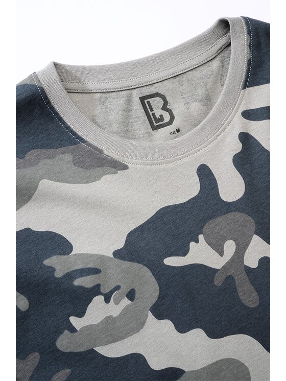 Brandit Brandit T-Shirt 4200.222.5XL Szary Regular Fit