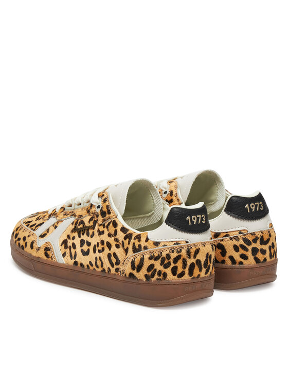 Pepe Jeans Pepe Jeans Sneakersy Ball Top W PLS00035 Beżowy
