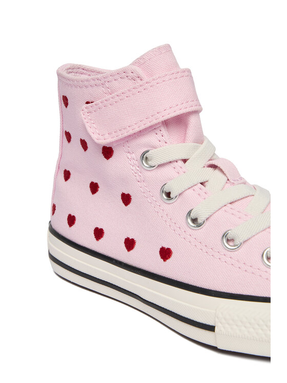 Converse Converse Tornacipő Chuck Taylor All Star Hearts & Roses Easy-On A19066C Rózsaszín