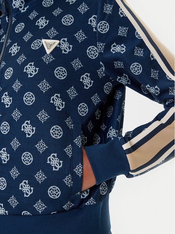 Guess Guess Sweatshirt V5YQ07 K0282 Dunkelblau Regular Fit