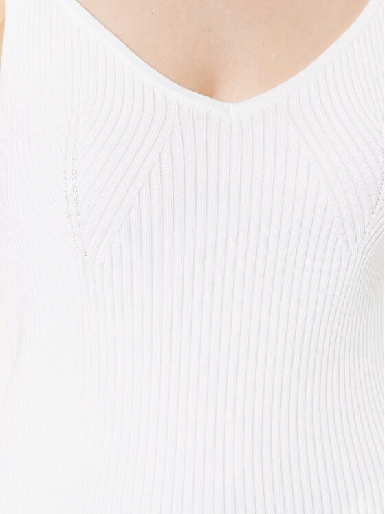 MMC Studio MMC Studio топ Stripe Екрю Slim Fit