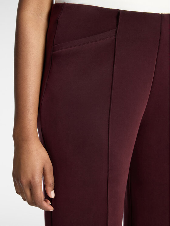 Elena Mirò Elena Mirò Spodnie materiałowe P810Z000207N039 Bordowy Flare Fit