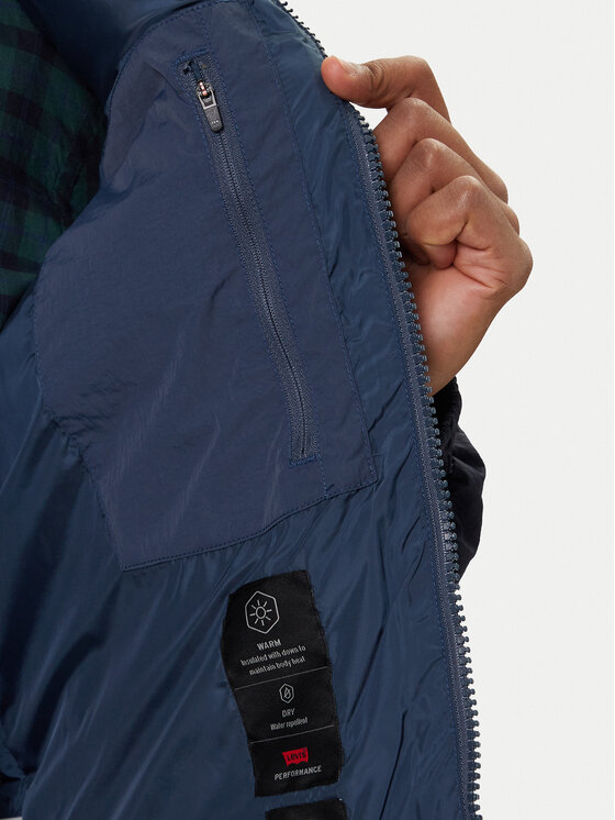 Levi's® Levi's® Pūkinė striukė Rockridge A8557-0008 Tamsiai mėlyna Regular Fit