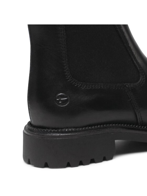 Tamaris Tamaris Kotníková obuv s elastickým prvkem 1-25427-41 Černá