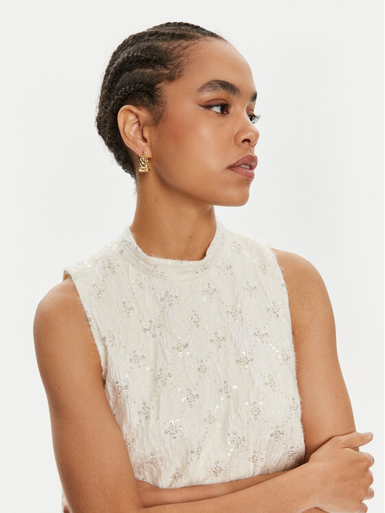Bruuns Bazaar Bruuns Bazaar Rochie cocktail Narina BBW3961 Écru Regular Fit