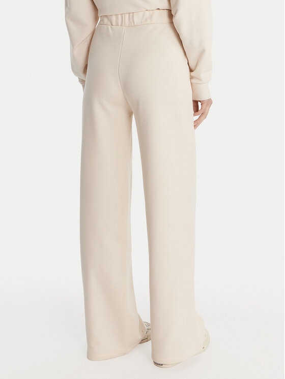 Guess Guess Pantaloni trening V6RB03 KD761 Crem Wide Leg