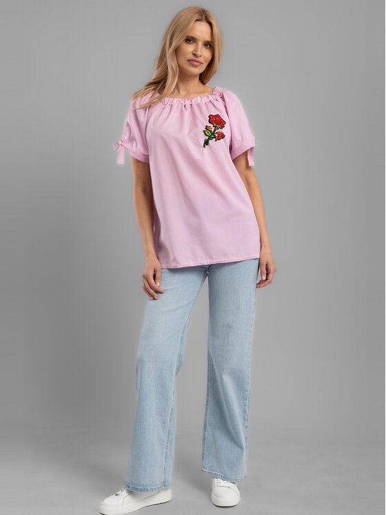 Perso Perso Halenka CHCE710033F Růžová Regular Fit