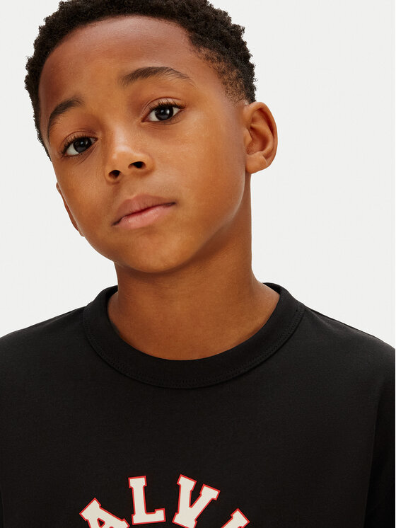 Calvin Klein Jeans Calvin Klein Jeans T-krekls Varsity Graphic IB0IB02637 Melns Regular Fit