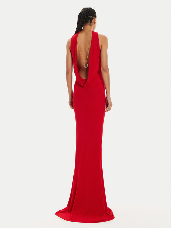 Elisabetta Franchi Elisabetta Franchi Официална рокля AB-716-47E2-V640 Червен Regular Fit