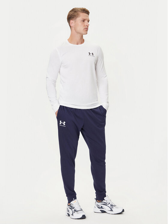 Under Armour Under Armour Pantaloni da tuta Ua Rival Terry Jogger 1380843-410 Blu scuro Fitted Fit