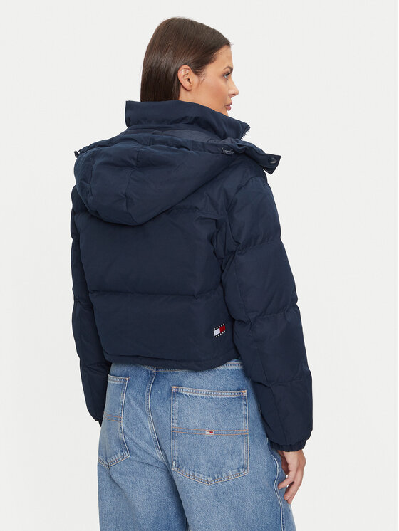 Tommy Jeans Tommy Jeans Pehelykabát Alaska DW0DW19687 Sötétkék Regular Fit