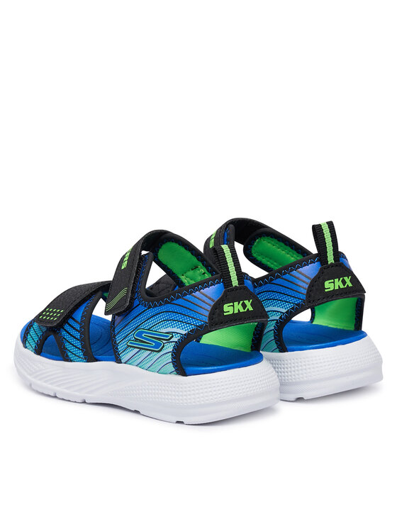 Skechers Skechers Sandale Microspec-Splash 407034N/BKLM Albastru