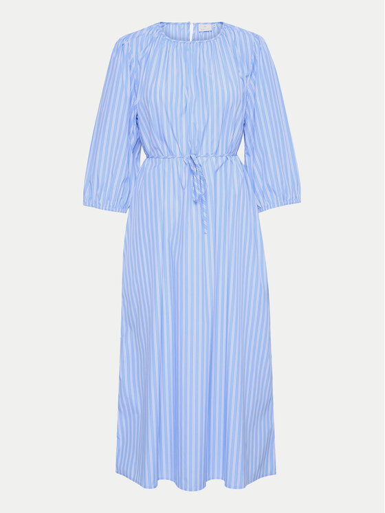 Kaffe Kaffe Sukienka koszulowa Mackie 10508856 Niebieski Relaxed Fit