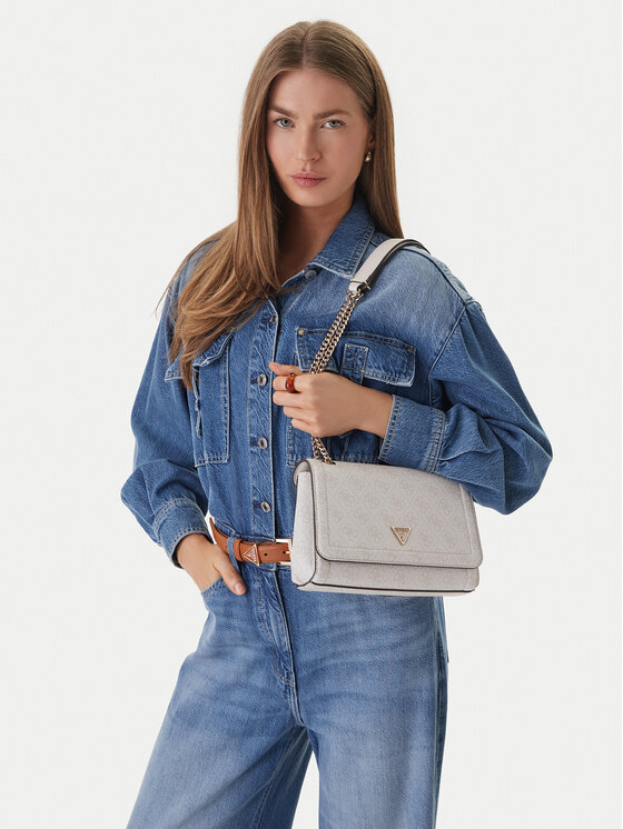 Guess Geantă Noelle II HWBG96 72210 Crem