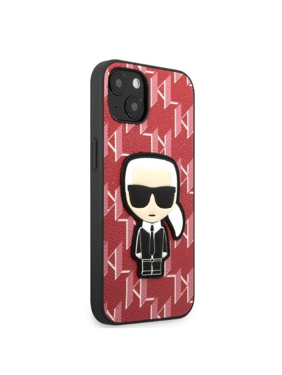 KARL LAGERFELD KARL LAGERFELD Etui na telefon iPhone 13 Czerwony