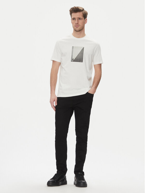 Armani Exchange Armani Exchange T-Shirt XM000753 AF10361 U0009 Biały Regular Fit