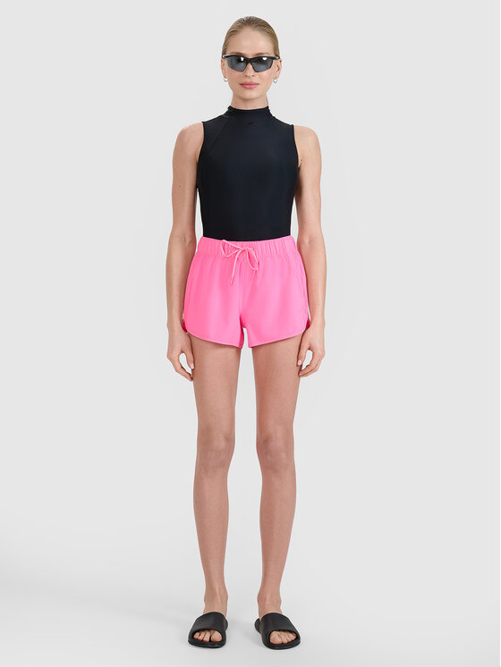 4F 4F Plážové šortky BEACHWEAR BASIC Růžová