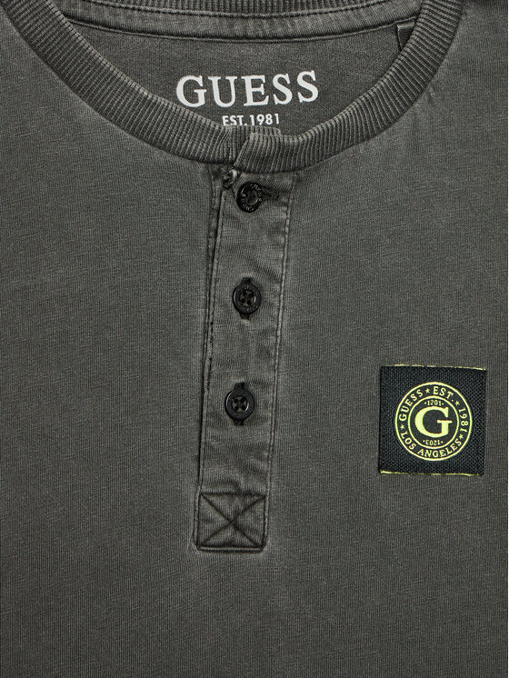 Guess Guess Μπλουζάκι L2BI26 RA260 Μαύρο Regular Fit