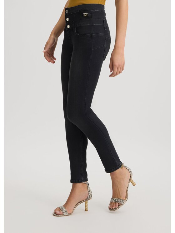 Liu Jo Liu Jo Jeansy UA5014D481188268 Czarny Slim Fit