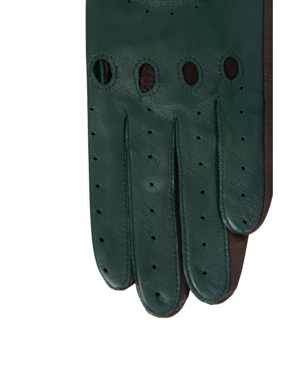 ALLORA BE UNIQUE ALLORA BE UNIQUE Guanti da donna 100% leather Verde