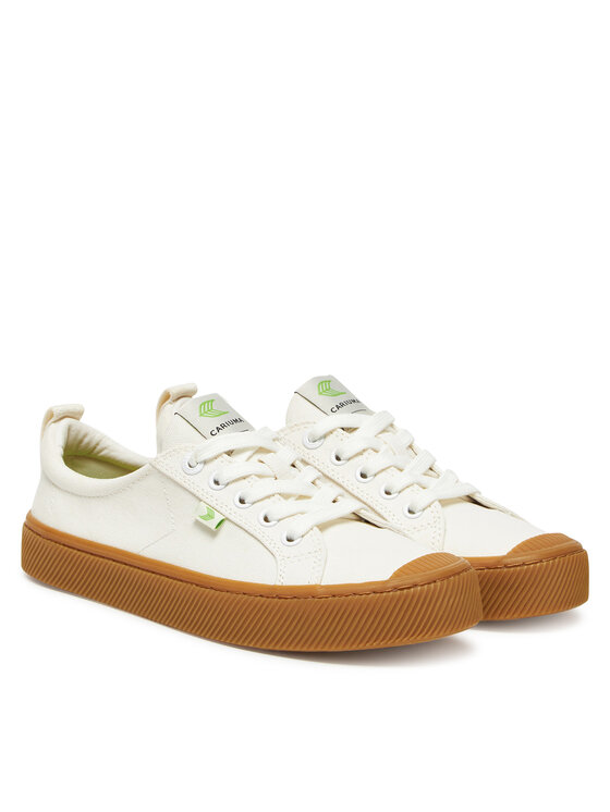CARIUMA CARIUMA Sneakers aus Stoff Oca 100103W40W080 Écru