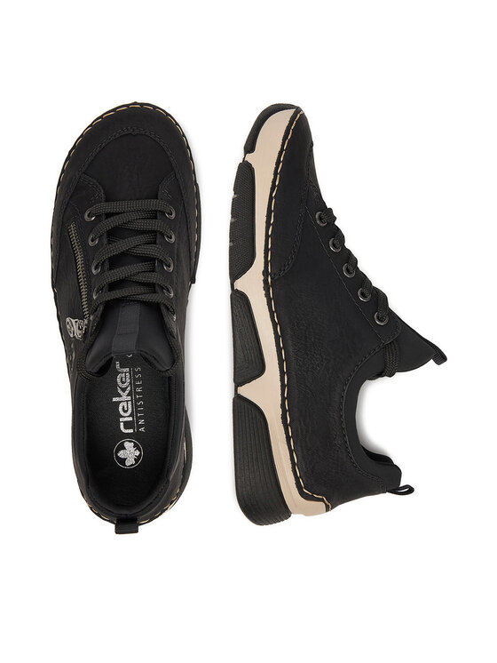 Rieker Rieker Sneakersy 45973-00 Czarny