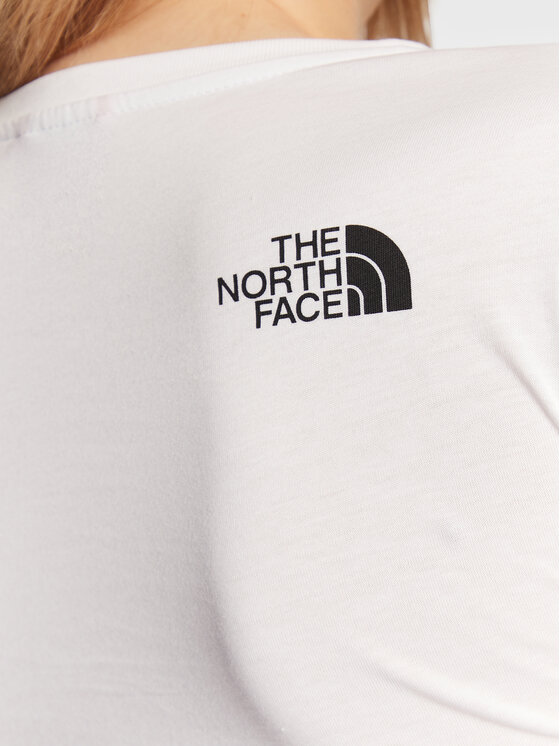 The North Face The North Face T-krekls Simple Dome NF0A82EC Balts Regular Fit