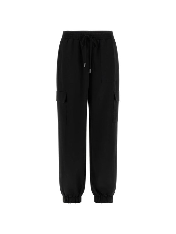 Guess Guess Spodnie materiałowe 172809 Czarny Slim Fit