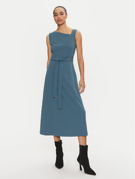 Calvin Klein Calvin Klein Každodenní šaty K20K207895 Zelená Regular Fit