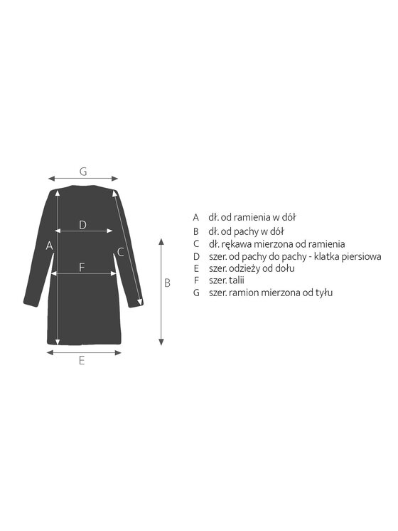 EMOI EMOI Płaszcz zimowy szary z paskiem Szary Feminine Fit