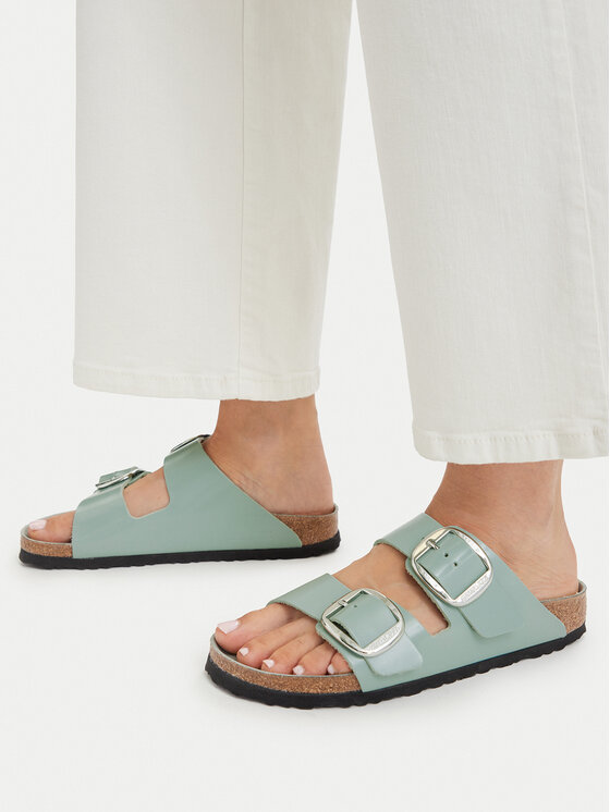 Birkenstock Чехли Arizona Big Buckle Hex 1031882 Зелен