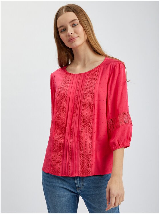 Orsay Orsay Bluzka 631031324000__38 Czarny Regular Fit
