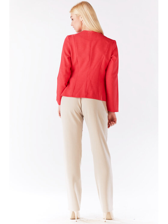 Awama Awama Giacca da abito L050 Viola Basic Fit