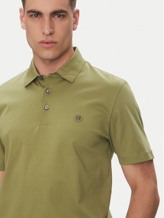 BOSS BOSS Polo majica C-Parris 01 50520297 Zelena Regular Fit