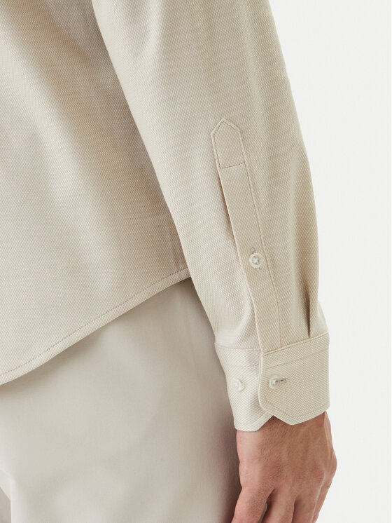 BOSS BOSS Camicia ST Motion 50555946 Beige Regular Fit