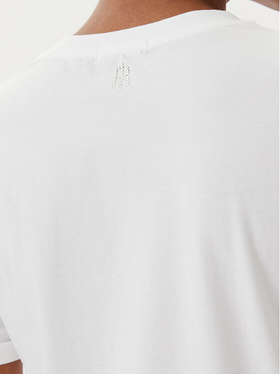 Fracomina Fracomina T-särk FR25ST3019J401N5 Valge Regular Fit