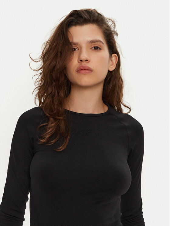 4F 4F Bielizna termoaktywna górna 4FWAW24USEAF152 Czarny Slim Fit