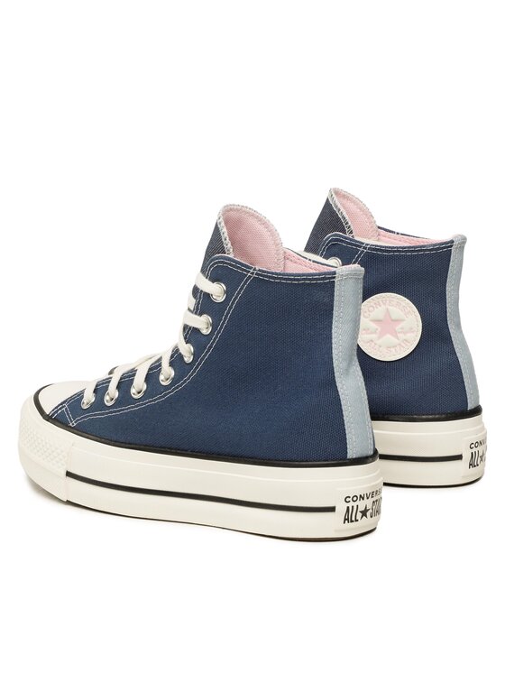 Converse Converse Sneakers aus Stoff Ctas Lift Hi A03821C Dunkelblau