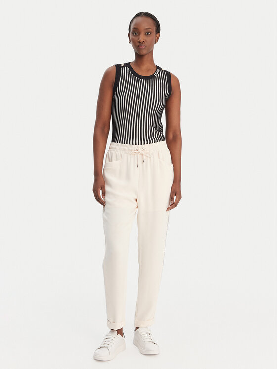 Liu Jo Sport Liu Jo Sport Pantaloni di tessuto TA6290 TS923 Rosa Regular Fit