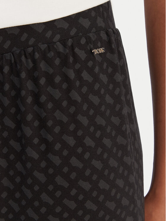 BOSS BOSS Pantaloni pijama B Logo 50550711 Negru Relaxed Fit