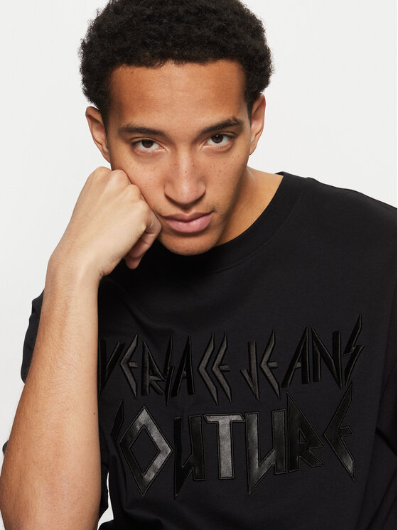 Versace Jeans Couture Versace Jeans Couture T-särk 78GAHE02 Must Regular Fit
