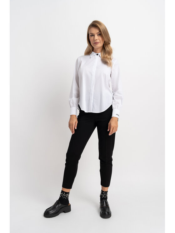 CLICK CLICK Παντελόνι γυναικείο 30-323 Μαύρο Anatomic Fit