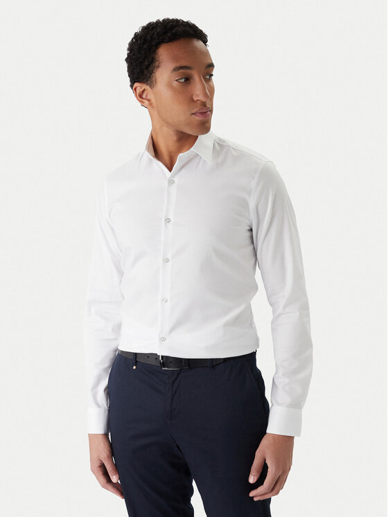 Calvin Klein Calvin Klein Särk LV019EU053 Valge Slim Fit