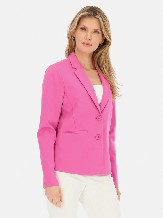 Red Button Red Button Marynarka Blazer Różowy Regular Fit
