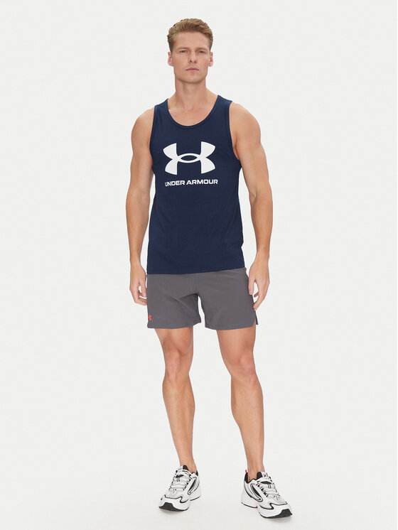 Under Armour Under Armour Szorty sportowe Vanish Woven 6in 1373718 Szary Regular Fit