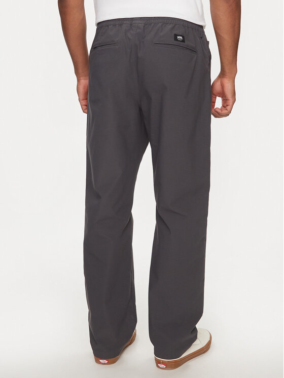 Vans Vans Spodnie materiałowe Range Relaxed Sport Pant VN000G6C Szary Relaxed Fit