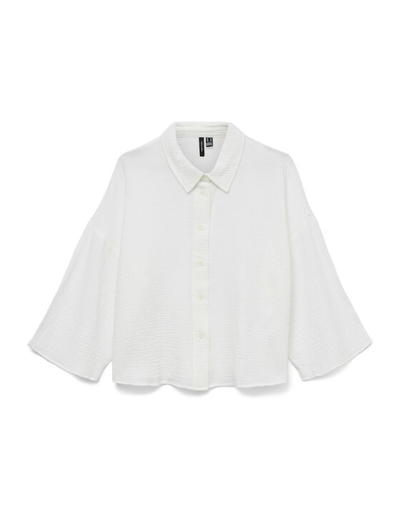 Vero Moda Vero Moda Риза Natali 10279685 Бял Standard Fit